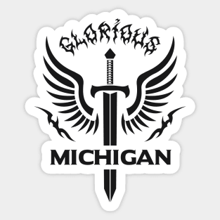 Glorious Michigan Sticker